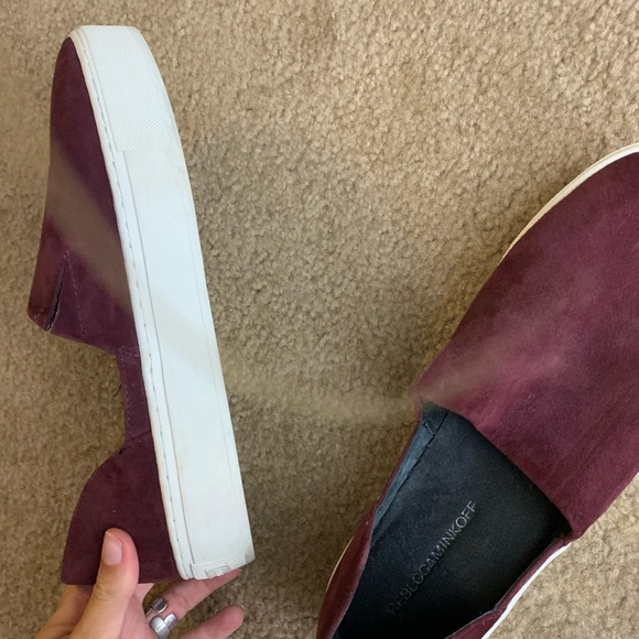 Rebecca Minkoff nana slip-on sneaker maroon - Picture 7 of 7